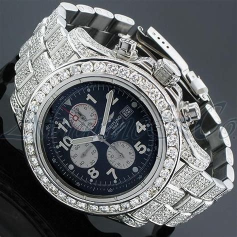 breitling 1884 watch with diamonds|Breitling 1884 watch for sale.